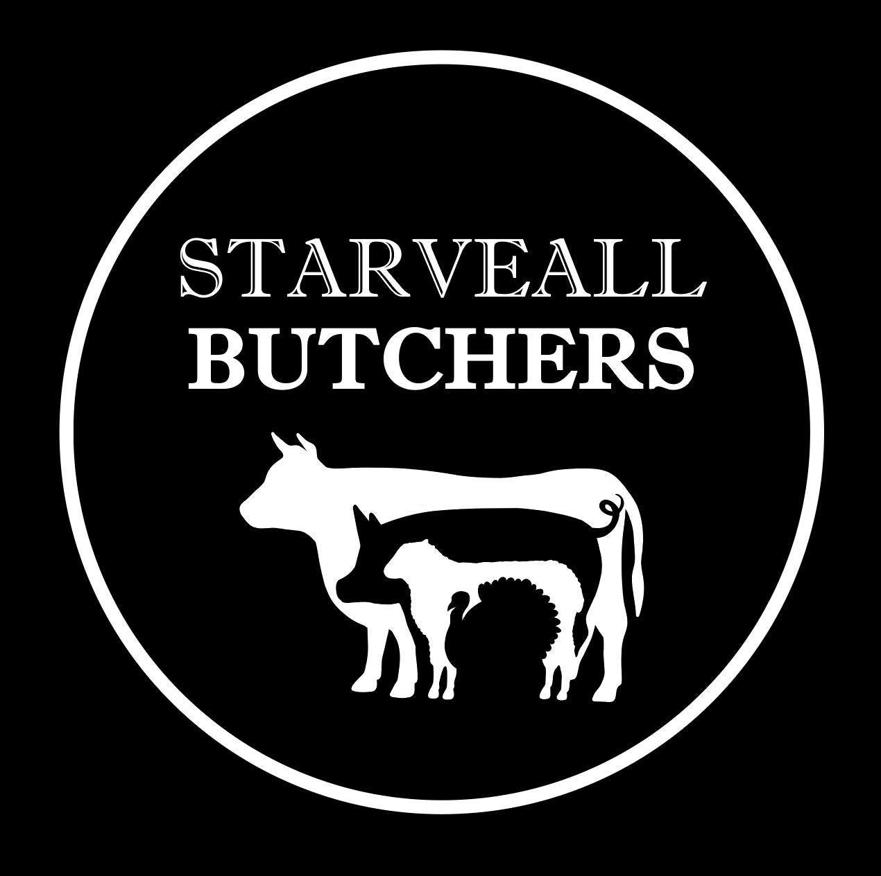 Starveall Butchers logo